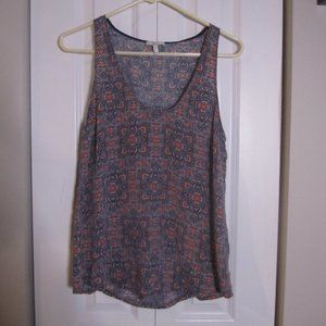 Jore Boho Mandala Print Tank Top M